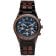Holzkern Herren-Chronograph Quarz Space Dust Walnuss/Marmor 1