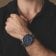 Holzkern Herrenuhr Chronograph Openhorizon Marmor Blau 4
