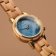 Holzkern Women's Watch Quartz Antrim Olive/Mother-of-Pearl 2