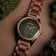 Holzkern Men's Watch Edisto Walnut/Leave 4