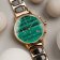 Holzkern Women's Watch Chronograph Jolly Malachite/Ceramic 2