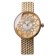 Holzkern Women's Watch Suncatcher Mother-of-Pearl/Gold Tone 1