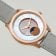 Holzkern Women's Watch Moonray Mother-of-Pearl/Light Grey 2