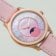 Holzkern Damen-Armbanduhr Moonray Perlmutt/Rosa 3