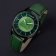 Holzkern Unisex-Armbanduhr Avatar™ Earth Kingdom Achat/Grün 4