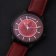 Holzkern Unisex-Armbanduhr Avatar™ Fire Nation Padouk/Rot 2