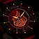 Holzkern Unisex-Armbanduhr Avatar™ Fire Nation Padouk/Rot 4