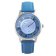 Holzkern Uhr in Unisexgröße Avatar™ Water Tribe Marmor/Blau 1