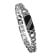 Holzkern Herren Edelstahl-Armband Outlands Schiefer-Silberfarben 1