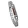 Holzkern Herren-Armband Edelstahl Outlands Walnuss/Silberfarben 1
