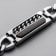 Holzkern Herren-Armband Edelstahl Outlands Walnuss/Silberfarben 2