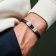 Holzkern Herren-Armband Wildrider Sodalith/Braun 5