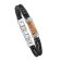 Holzkern Men's Bracelet Wildrider Zebrawood/Black 1