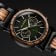 Holzkern Herrenuhr Quarz Chronograph Askja Blatt/Zebrano 2