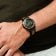 Holzkern Herrenuhr Quarz Chronograph Askja Blatt/Zebrano 4
