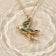 Holzkern Damen-Kette Kindred Marmor/Goldfarben Kolibri 4