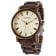 Holzkern Armbanduhr Quarz Herbstdämmerung Walnuss/Ahorn 1