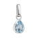 Thomas Sabo CC1331-699-1 Charm-Anhänger Tropfen Hellblau Connect Silber 1