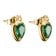 Thomas Sabo H2333-971-6 Damen-Ohrringe Ohrstecker Elyndra Grüne Steine 1