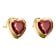 Thomas Sabo H2344-414-10 Damen-Ohrringe Ohrstecker Elyndra Herz Granatrot 1