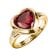 Thomas Sabo TR2524-414-10 Damen-Ring Elyndra Herz Granatrot 1