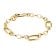 Thomas Sabo C1203-413-39 Damenarmband Charm-Armband Goldfarben mit Connect-Links 1