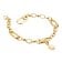 Thomas Sabo C1203-413-39 Damenarmband Charm-Armband Goldfarben mit Connect-Links 2