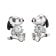 Thomas Sabo H2348-691-14 Damen-Ohrringe Ohrstecker Snoopy mit weißen Zirkonia 1