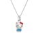 Thomas Sabo KE2389-M06-7-L45V Damen-Kette Hello Kitty Blaues Kleid 1