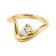 Thomas Sabo TR2543-M01-14 Damenring Goldfarben mit Zirkonia 2