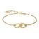 Thomas Sabo A2233-M01-14-L19V Damenarmband Together Goldfarben mit Zirkonia 1