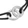 Thomas Sabo A2240-051-11-L24V Textil-Armband Together Silber Schwarz 2