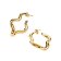 Thomas Sabo CR771-M01-39 Damen-Ohrringe Creolen in Wellenform Vergoldet 2