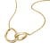 Thomas Sabo KE2378-M01-14-L45V Damen-Kette Together Vergoldet mit Zirkonia 2