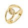 Thomas Sabo TR2547-M01-14 Damenring Together vergoldet mit Zirkonia 1