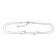 Thomas Sabo AK0040-M02-14-L27V Fußkettchen Herzen mit weißen Zirkonia 1
