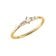 Thomas Sabo TR2324-M01-14 Damenring vergoldet mit Zirkonia 1