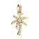 Thomas Sabo CC1354-M01-14 Anhänger Palme Goldfarben 1