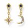Thomas Sabo H2207-959-7 Damen-Ohrringe Royalty Stern & Mond Goldfarben Bild 1