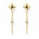 Thomas Sabo H2208-971-7 Ohrhänger für Damen Royalty Stern Goldfarben Bild 2