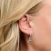 Thomas Sabo CR682-945-7 Women's Hoop Earrings Royalty Star & Moon Silver Image 3