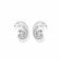 Thomas Sabo H2225-051-14 Women's Earrings Wave with White Stones Silver Image 1