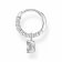 Thomas Sabo CR699-051-14 Single Hoop Earring Silver with White Stones Image 2