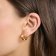 Thomas Sabo CR667-488-7 Women's Hoop Earrings Colourful Stones Gold Tone Image 2