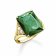Thomas Sabo TR2339-971-6 Ladies' Ring Green Stone Image 1