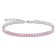 Thomas Sabo A2029-051-9-L19v Women's Tennis Bracelet Pink Image 1