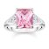 Thomas Sabo TR2362-051-9 Women's Ring Pink Stone Image 1