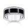 Thomas Sabo TR2446-691-11 Ladies' Ring with Black Enamel Image 1