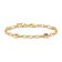 Thomas Sabo A2138-995-7-L19v Ladies' Bracelet Gold Tone with Symbols Image 1