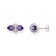 Thomas Sabo H2281-643-13 Women's Stud Earrings Purple Silver Image 1